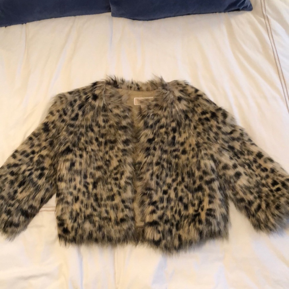 Michael Kors faux fur jacket